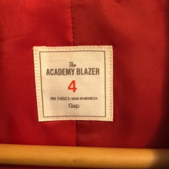 Gap Academy Wool / Silk Blended Herringbone Blazer - Picture 5 of 14